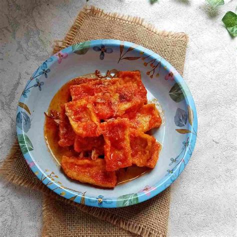 resep tahu bumbu merah sederhana rumahan  yummy app