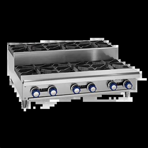 Imperial Ihpa 6 36su 6 Burner Countertop Gas Hotplate Range