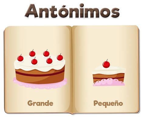 O Antônimo De Grande - Antónimo de la palabra card grande y pequeno significa grande y pequeño ...