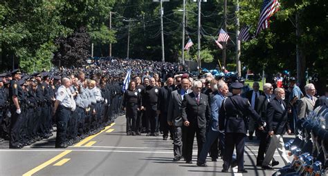 Thousands Pay Their Respects To Fallen Officer Sgt Michael Chesna