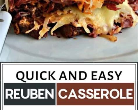 Reuben Casserole Small Town Woman