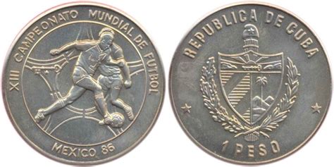 Coin Peso Xiii Campeonato Mundial De F Tbol M Xico Nd Of