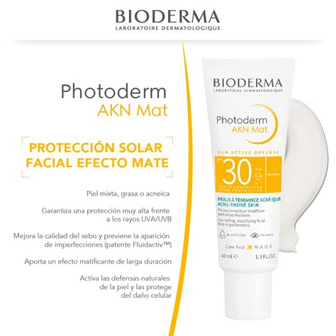 Photoderm Akn Mat Spf 30 Fluido Matificante 40 Ml Cruz Verde