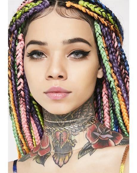 Synthetic Dreads Hairstyles Dread Hairstyles Girl Hairstyles Braided