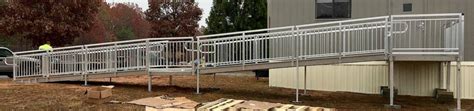 Long Ada Compliant Apex Ramp Upside Innovations Installation