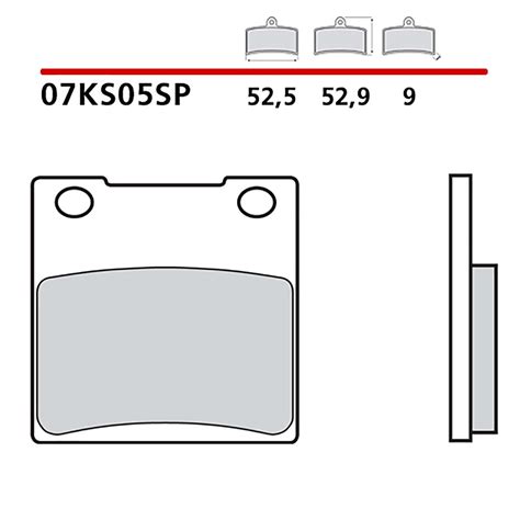 Brembo Kit Pastiglie Freno Posteriore Suzuki Gsf Bandit Cod