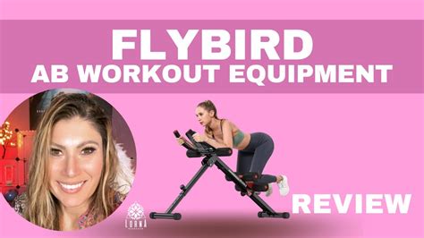 Flybird Ab Workout Equipment Adjustable Ab Machine Full Body Workout