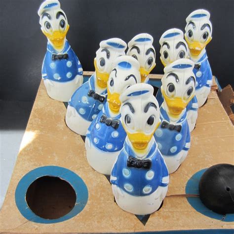 Vintage Duck Bowling Pins Etsy