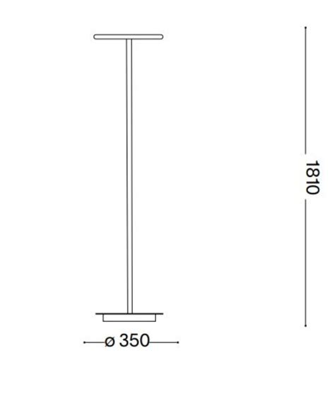 Colonna Pt Piantana Da Terra Gx Led K Per Soggiorno