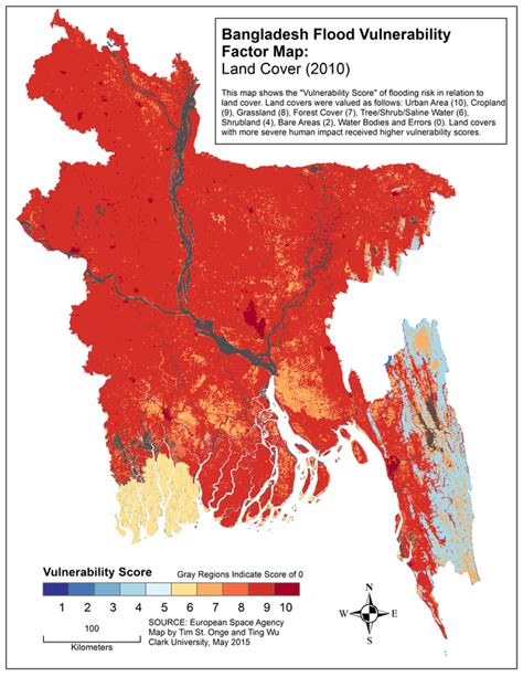 Bangladesh Flood Map