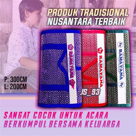 Jual TIKAR LIPAT MENDONG MOTIF SONGKET UKURAN JUMBO Shopee Indonesia