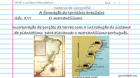 Texto Com Atividades Sobre A Formação Do Território Brasileiro