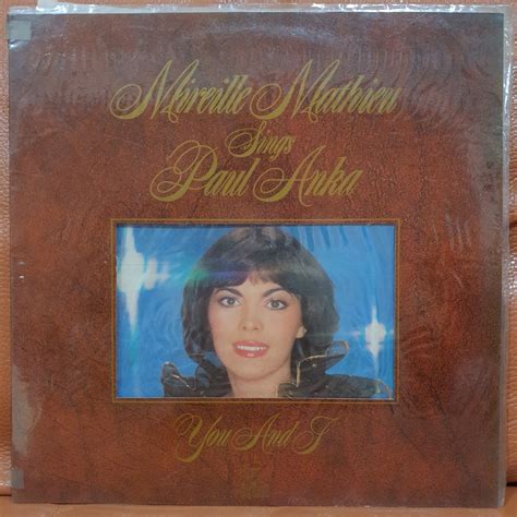 Reserved Mireille Mathieu Sings Paul Anka Vinyl Record LP Hobbies