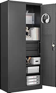 Amazon Sisesol Metal Garage Storage Cabinetsteel Lockable