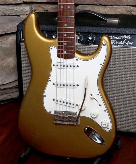 1965 Fender Stratocaster Firemist Gold Garys Classic Guitars