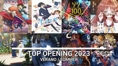 Top Anime Opening Verano 2023 YouTube