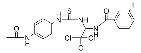 N Acetylamino Ph Thioureido Trichloro Ethyl Iodo