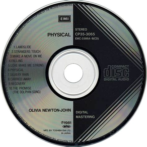 Car Tula Cd De Olivia Newton John Physical Portada