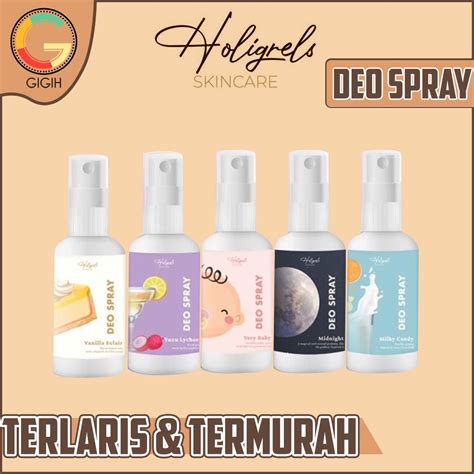 Jual Holigrels Deo Spray All Varian Ml Shopee Indonesia