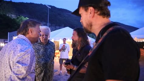 Backstage Rehearsal At DelFest With Del McCoury Ronnie McCoury And