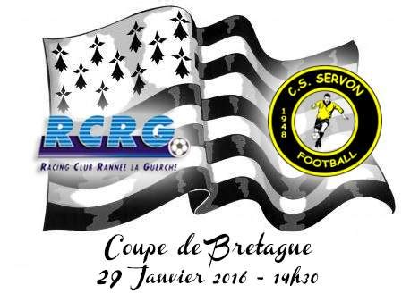 Actualité Tirage Coupe de Bretagne 2017 club Football CS SERVON