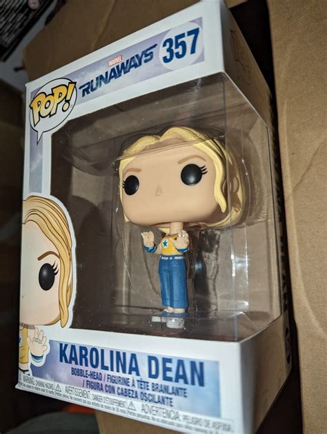 Funko Pop Marvels The Runaways Karolina Dean 357 Vinyl Figure Ebay