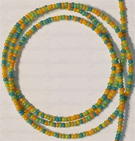 Life In The Tropics Single Strand Waistbeads Royal Waistbeads