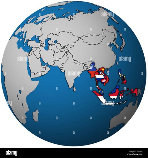 ASEAN Members Map