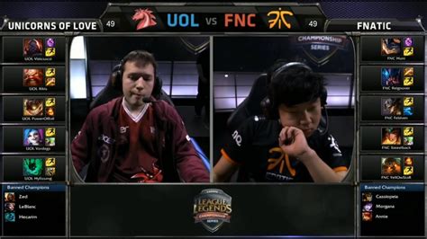 Eu Lcs Fnc Vs Uol Game Highlights Eu Lcs Spring Playoffs Finals