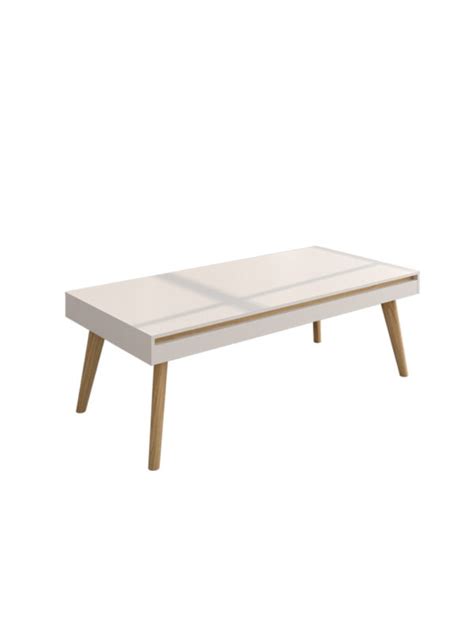 MESA DE CENTRO ELEVABLE NEO BLANCA PIES NORDIC MrHome