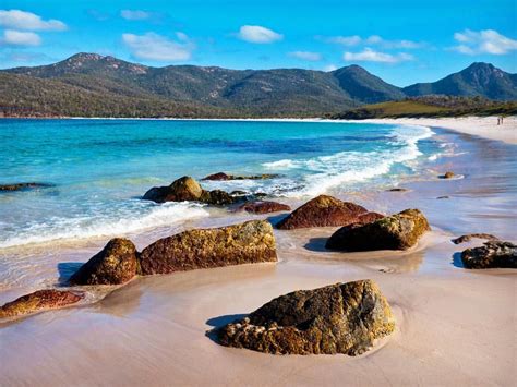 🇦🇺 Wineglass Bay In Freycinet National Park Tasmania Australia