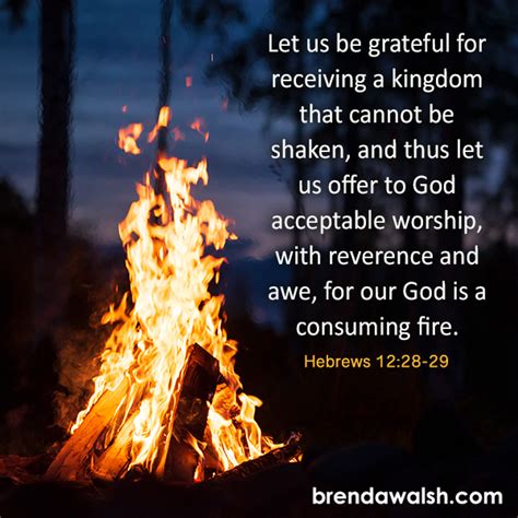 A Kingdom And Fire Brenda Walsh Scripture Images