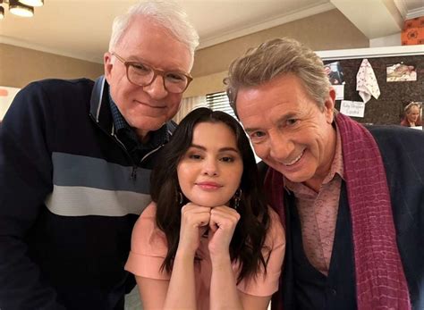 Selena Gomez Shares Bts Video With Only Murders In The Building Costars Steve Martin And