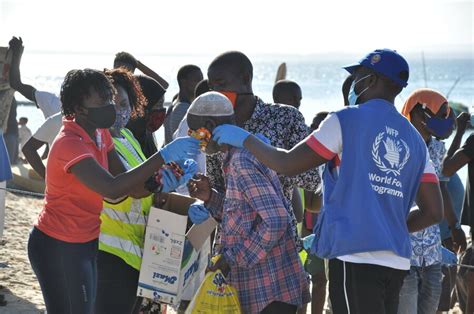 Mozambique Wfp Assists Families Fleeing Conflict In Cabo Delgado