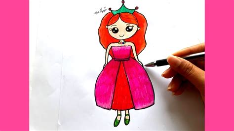 COMO DESENHAR UMA PRINCESA FACIL PASSO A PASSO YouTube