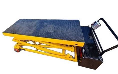 Mild Steel Hydraulic Lifting Table At Rs Hydraulic Lifting