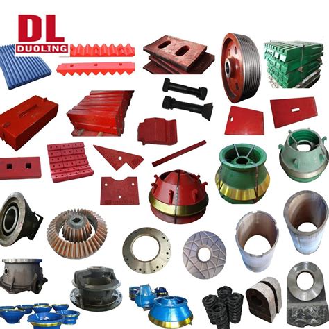 High Manganese Jaw Crusher Spare Parts Plate Jaw Crusher Parts And