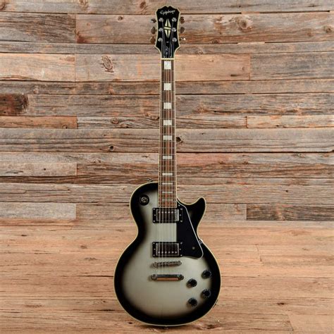 Epiphone Les Paul Custom Silverburst Chicago Music Exchange