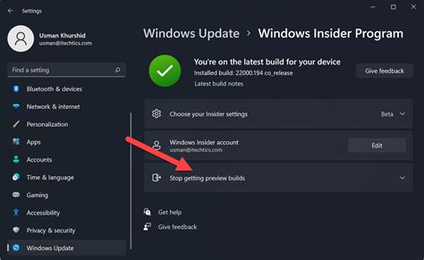 How To Go Back From Windows Insider Preview To Stable Build