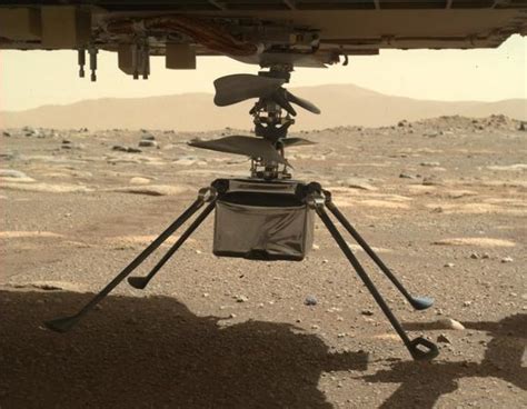 NASA's Mars helicopter Ingenuity has survived its first Martian night ...