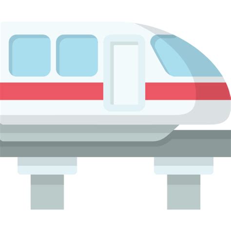 Monorail Free Travel Icons