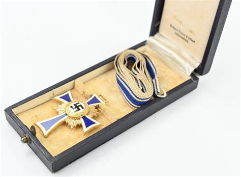 Worldwarcollectibles German Mother S Cross In Gold With Case