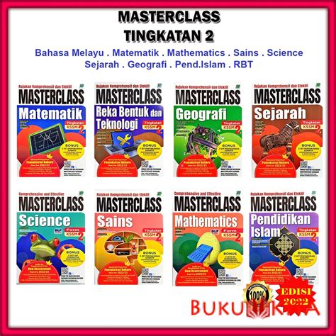 Buku Rujukan Masterclass Tingkatan Edisi B Melayu Maths