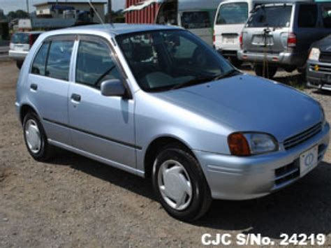 1997 Toyota Starlet Silver For Sale Stock No 24219 Japanese Used