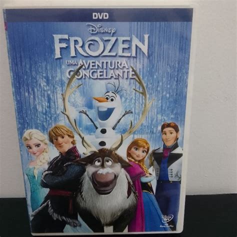 Dvd Frozen Uma Aventura Congelante Disney Dublado Shopee Brasil