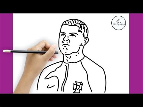 Comment Dessiner Cristiano Ronaldo Youtube