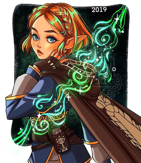 Legend Of Zelda Breath Of The Wild Sequel Art Princess Zelda Botw 2 Gigislab Zelda Video