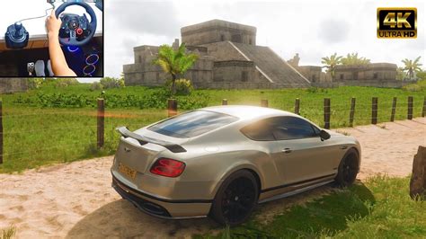 Bentley Continental Gt Forza Horizon Logitech G Gameplay Youtube