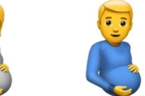 Homme enceint le nouvel emoji fait bondir les réacs et c est