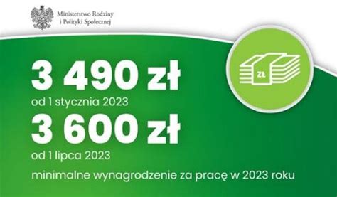 Płaca minimalna 2023 Na co wpływa minimalne wynagrodzenie Infor pl